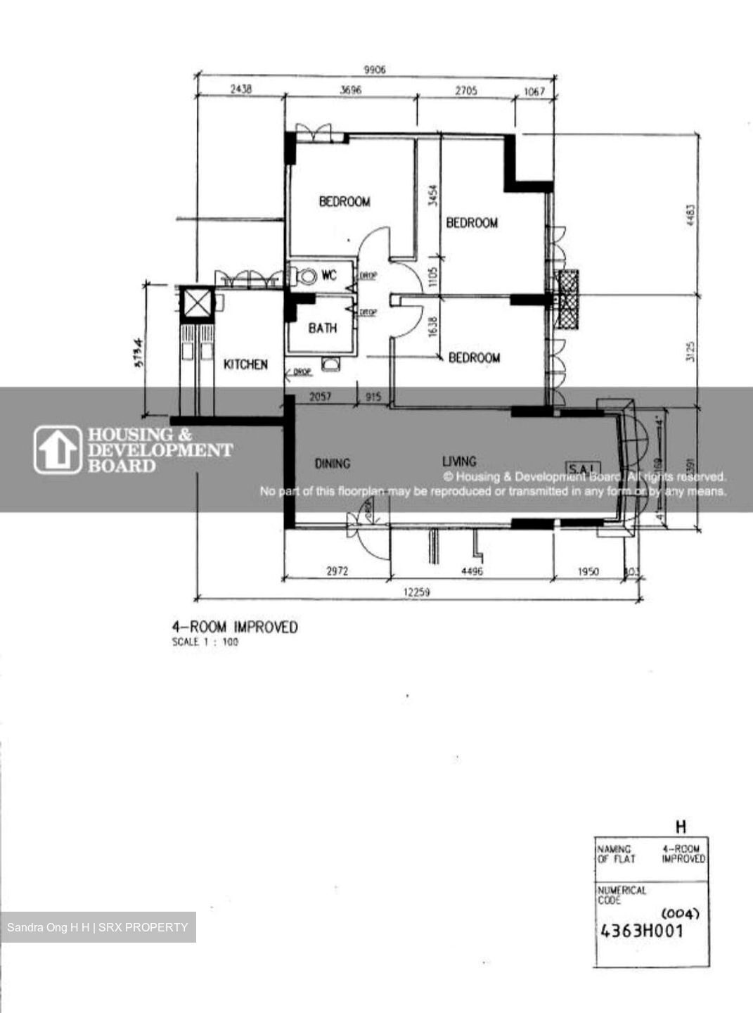 Blk 84 Whampoa View (Toa Payoh), HDB 4 Rooms #576752741